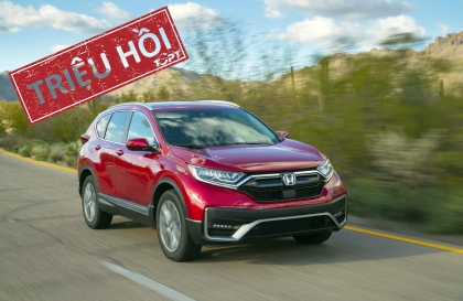 Triệu hồi hàng loạt xe Honda vì lỗi dây đai an toàn